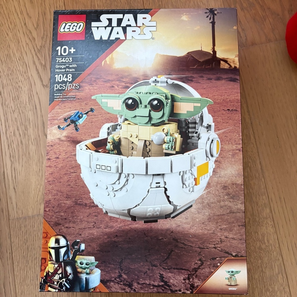 LEGO 75403 Star Wars Grogu in White Hover-Pram Set